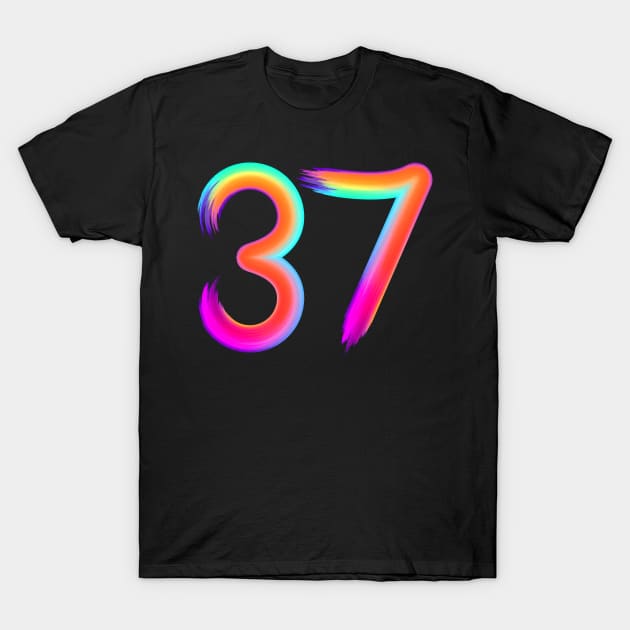 37 brushed T-Shirt by MplusC